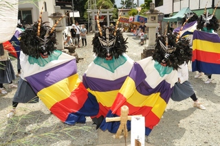 見学ポイント「高擶精霊菩提獅子踊り」