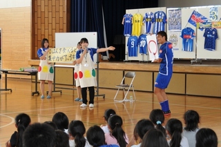 交流会での食育クイズ