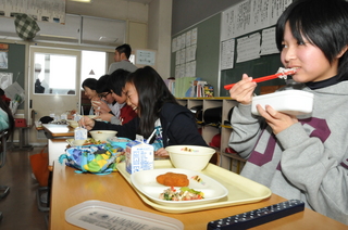 笑顔で味わう