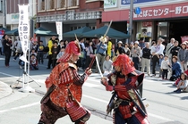 愛の武将隊のみなさんが会場を盛り上げてくれました