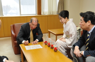 山本市長が受験生へメッセージを