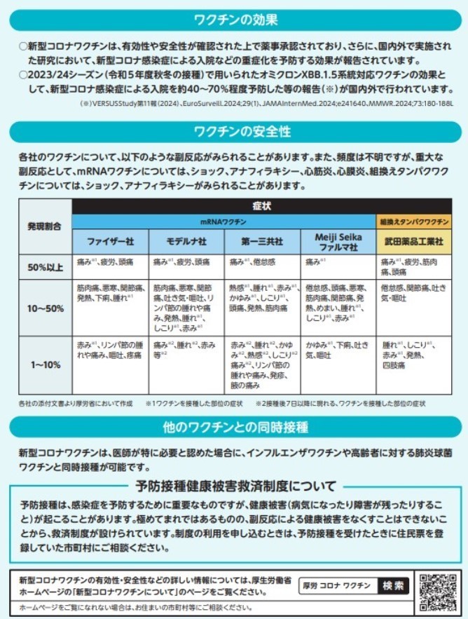 厚労省の広報用チラシです。